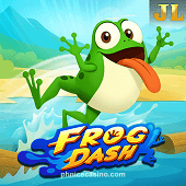 Frog Dash slot game from phnice casino